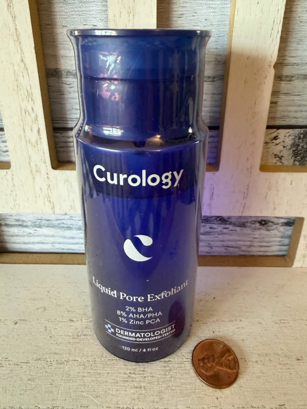 Curology Liquid Pore Exfoliant with 2% BHA, 8% AHA/PHA and 1% Zinc - 4 fl oz New